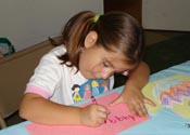 Girl Drawing